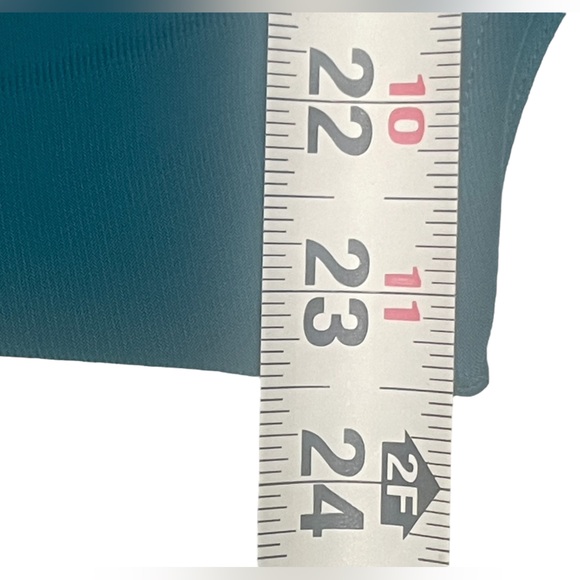 Tahari‎ Arthur S Levine Womens Teal Polyester-Elastane Top Size 2X - Picture 5 of 6